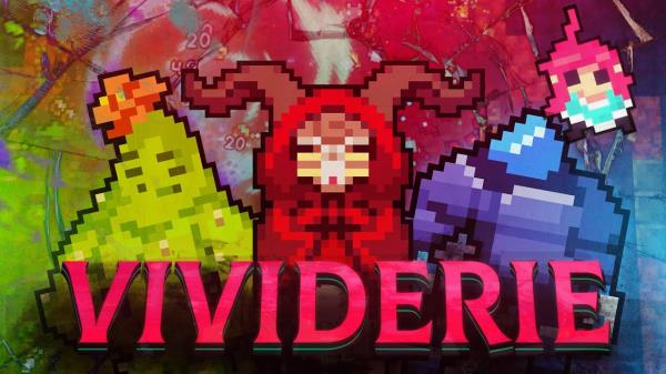 VIVIDERIE TRAILER (New Bullet Hell Roguelike) - YouTube