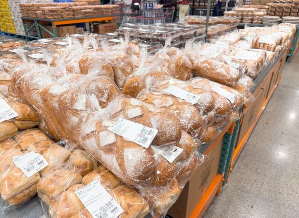 Bakery items at Costco